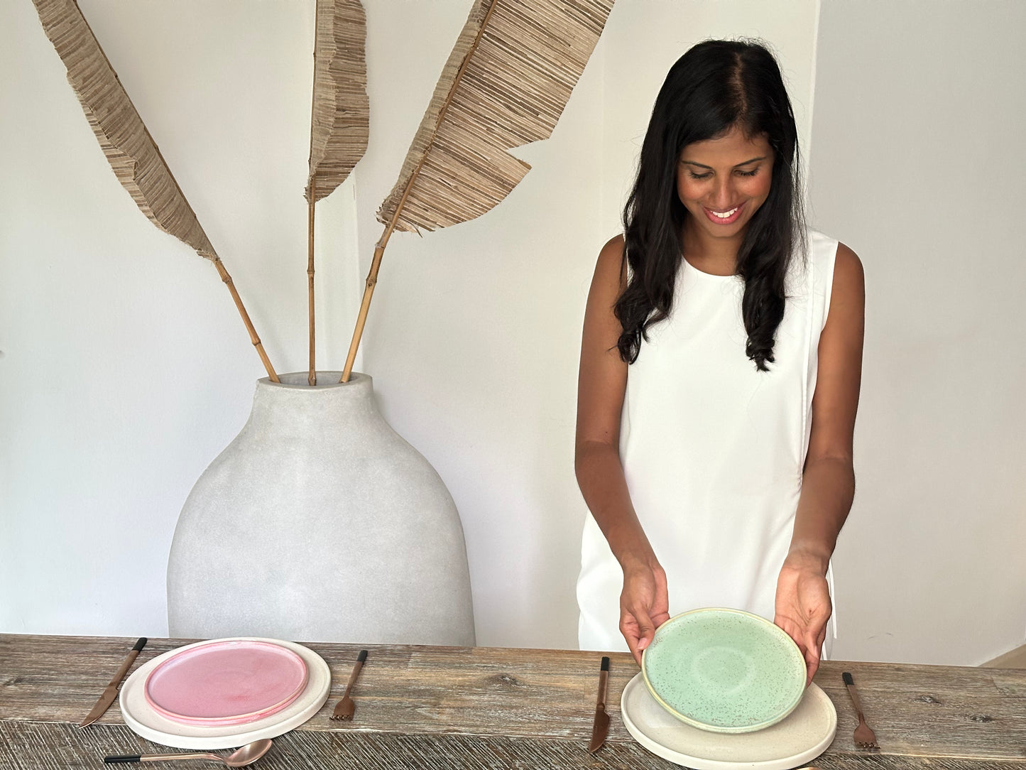 seashell dinner plate