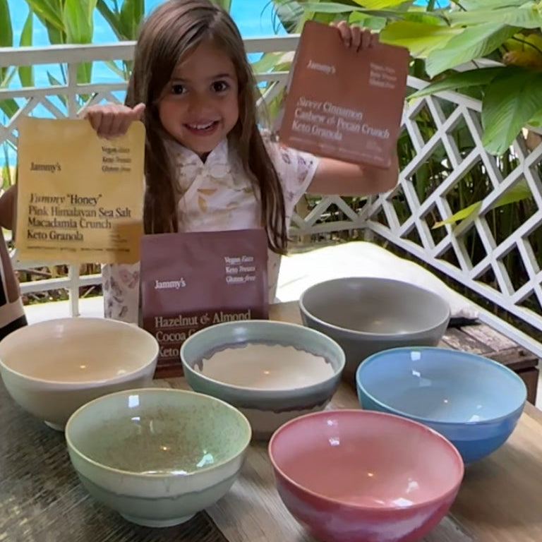 Jammy's x lily and sophia Granola Bowl Set
