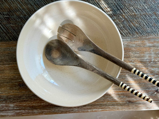 seashell serving bowl