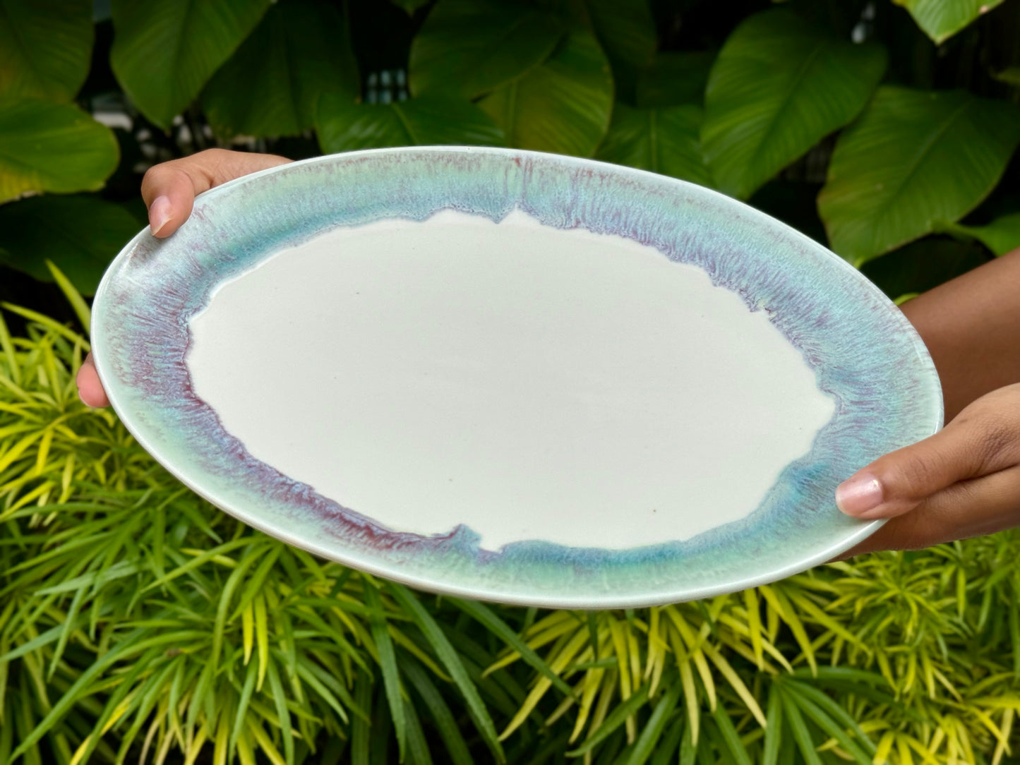 aurora oval platter