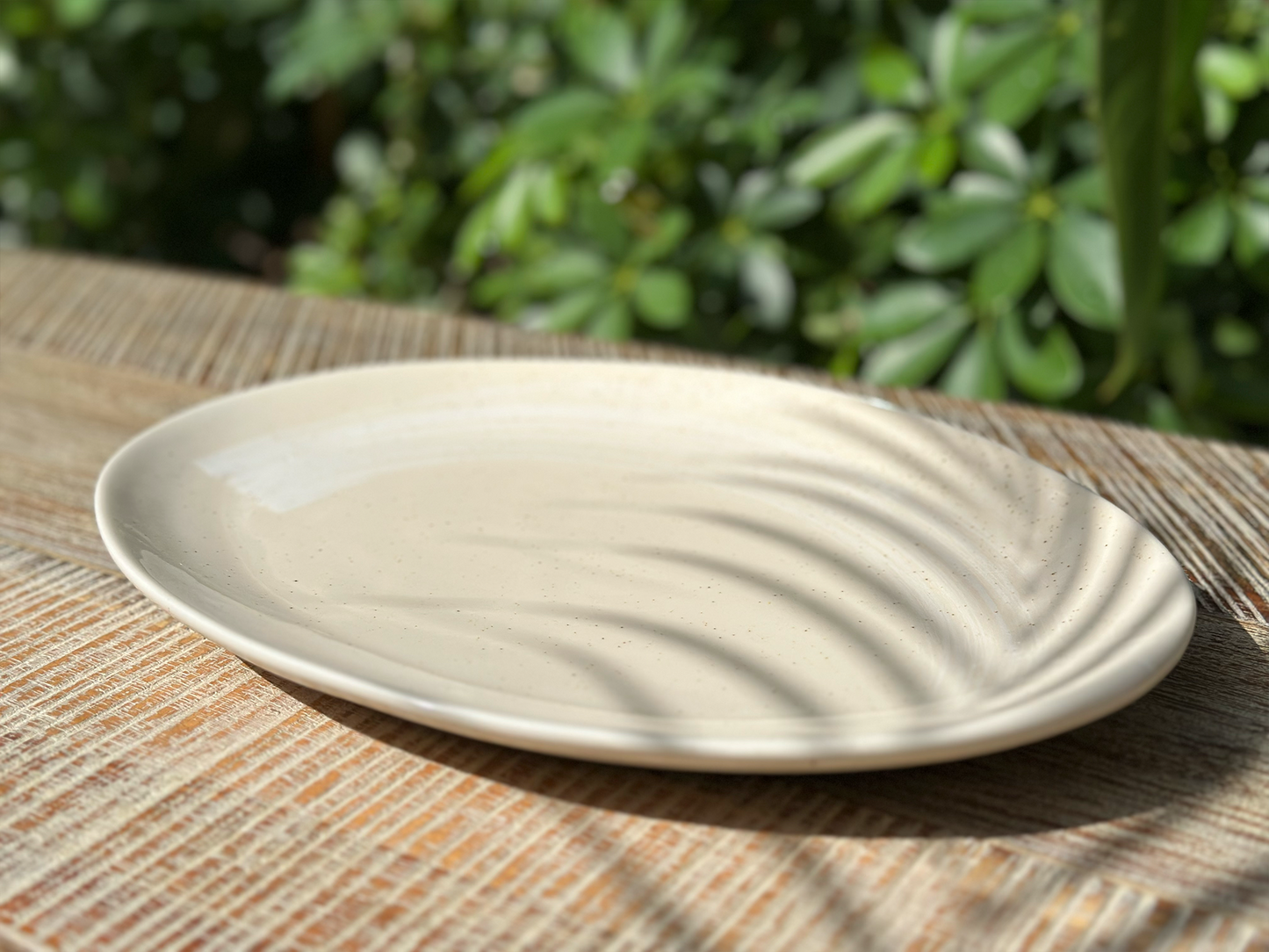 seashell oval platter