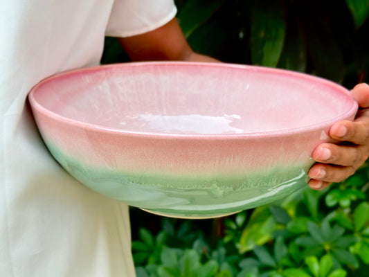 lotus serving bowl