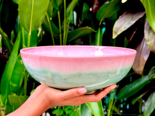 lotus serving bowl