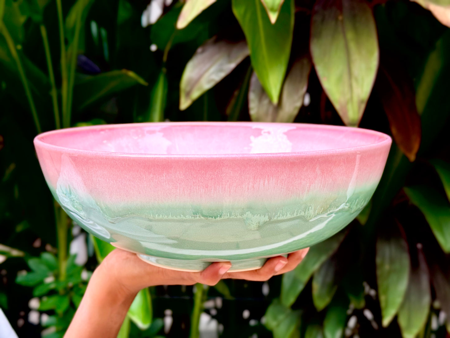 lotus serving bowl