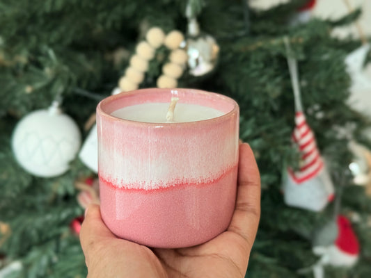 The Impact Coffee Cup Candle- Clean Cotton