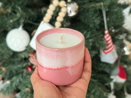 The Impact Coffee Cup Candle- Clean Cotton