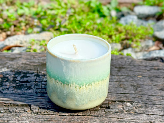 The Impact Coffee Cup Candle - Mountain Rain