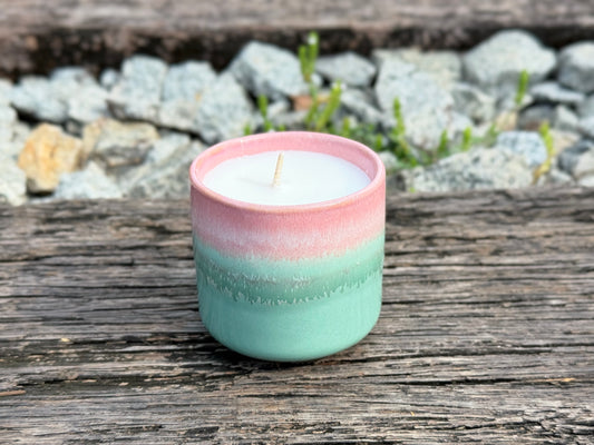 The Impact Coffee Cup Candle - White Lily