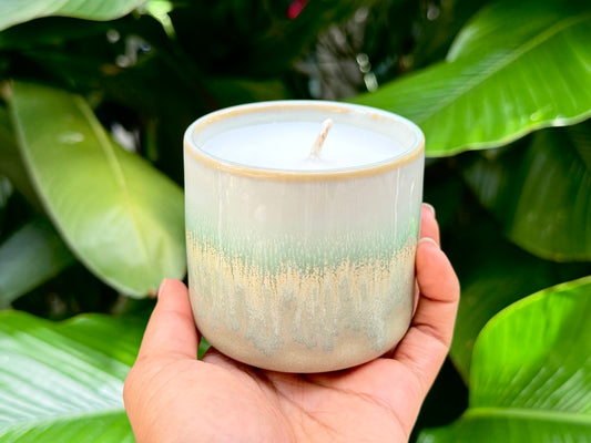 The Impact Coffee Cup Candle - Mountain Rain