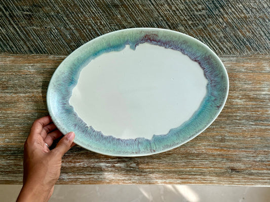 aurora oval platter
