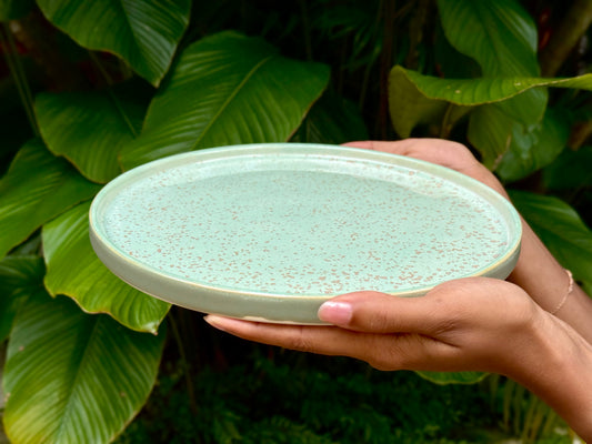 lagoon dinner plate