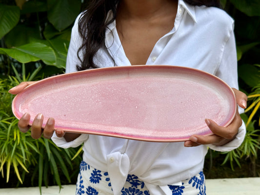 petal freeform platter