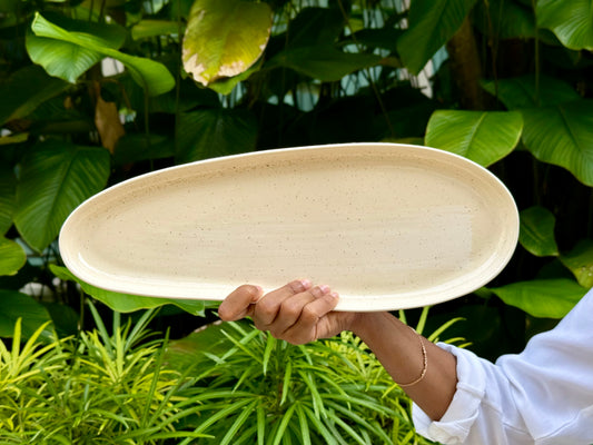 seashell freeform platter