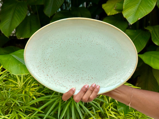 lagoon oval platter
