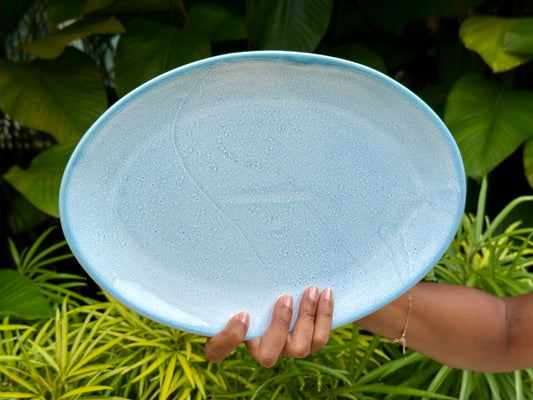 ocean oval platter