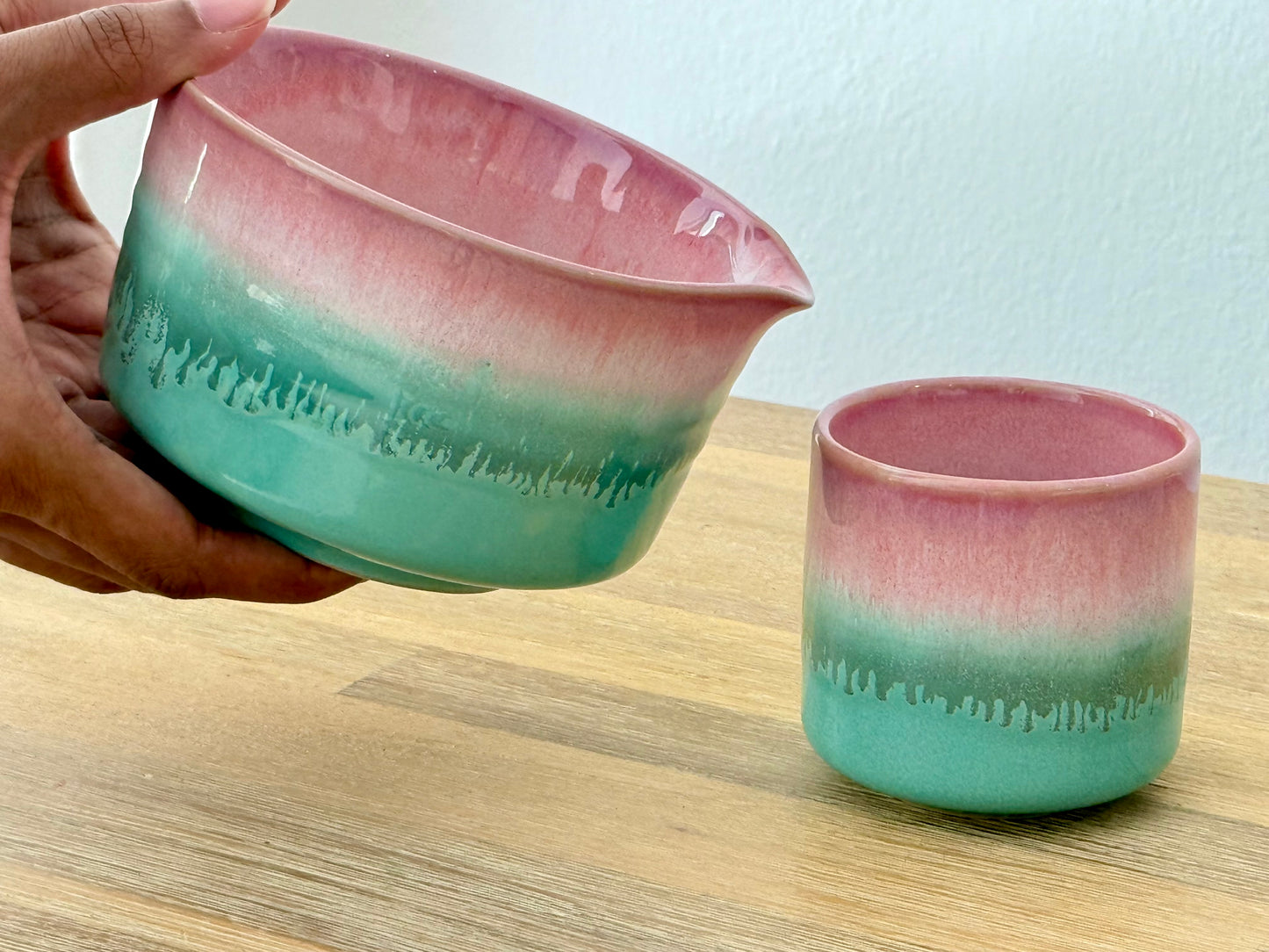 lotus matcha bowl