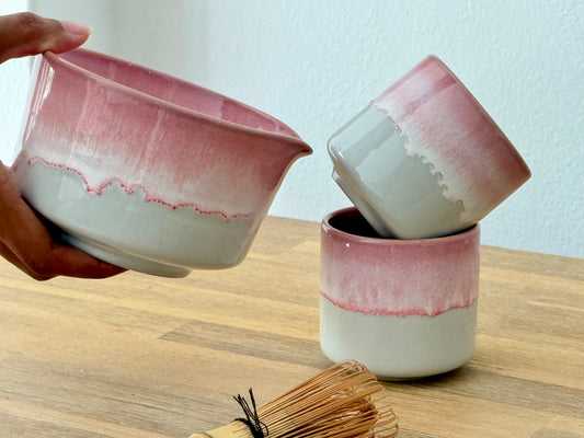 sakura matcha bowl