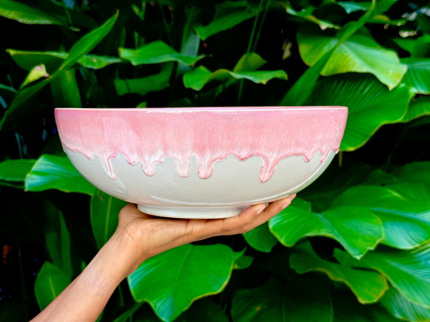sakura serving bowl