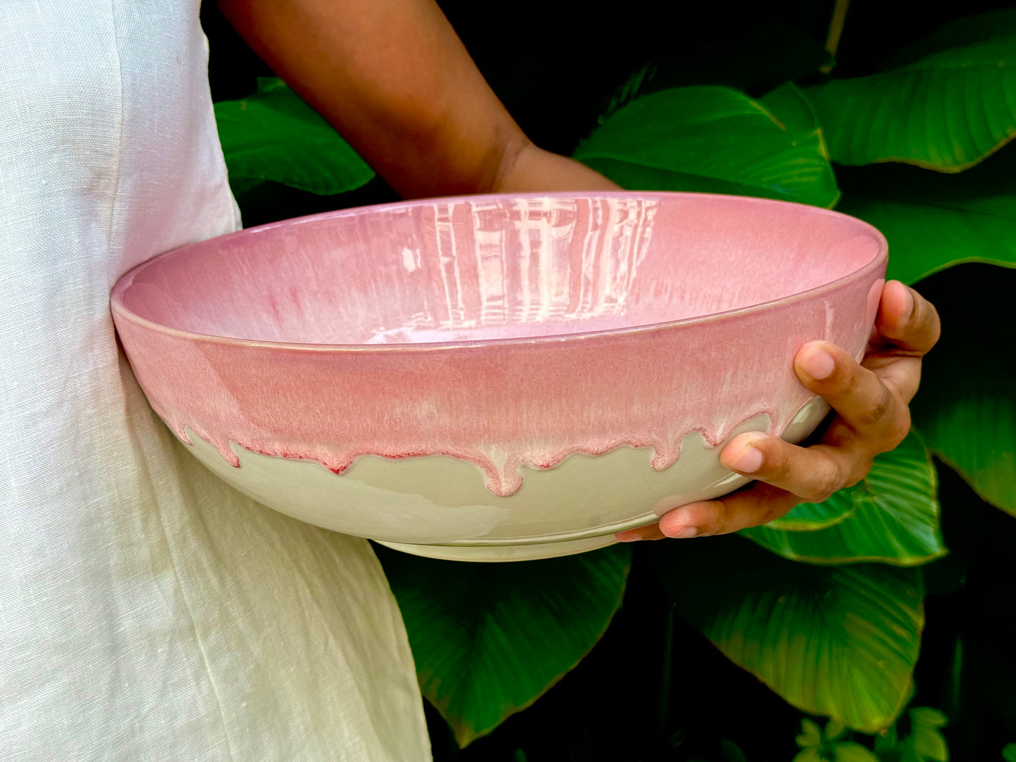 sakura serving bowl