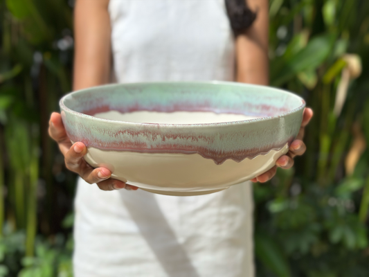 aurora serving bowl