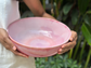 petal serving bowl
