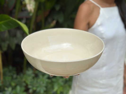 seashell serving bowl